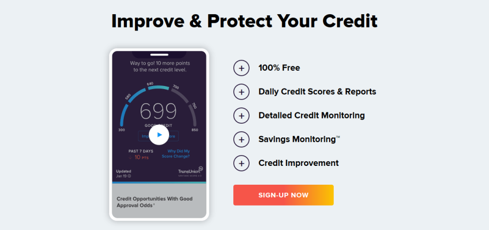 site like Credit Karma