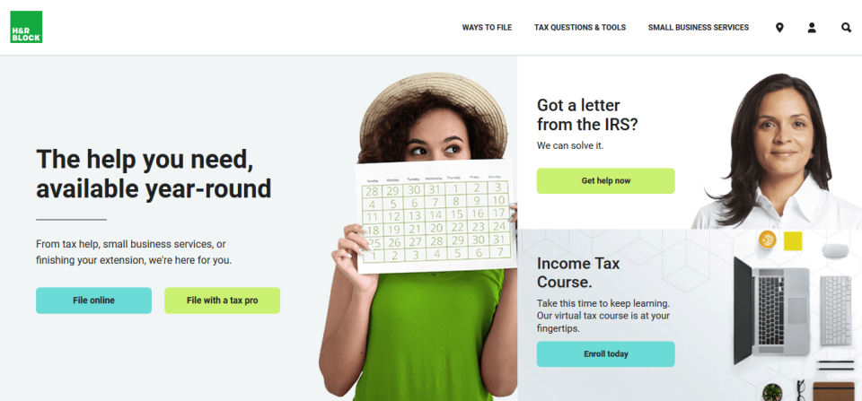 H&R Block loan on tax refund