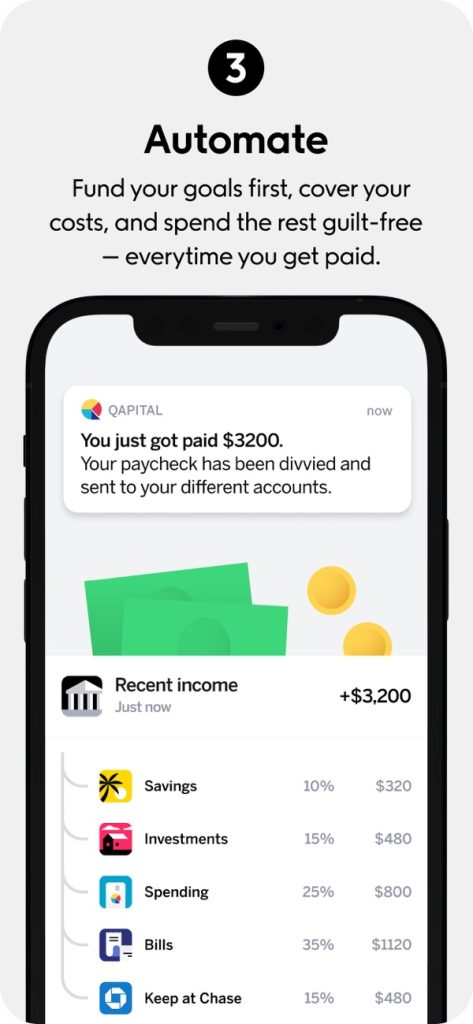 Qapital - Automatic saving app