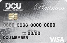 DCU Visa Platinum Secured Credit Card